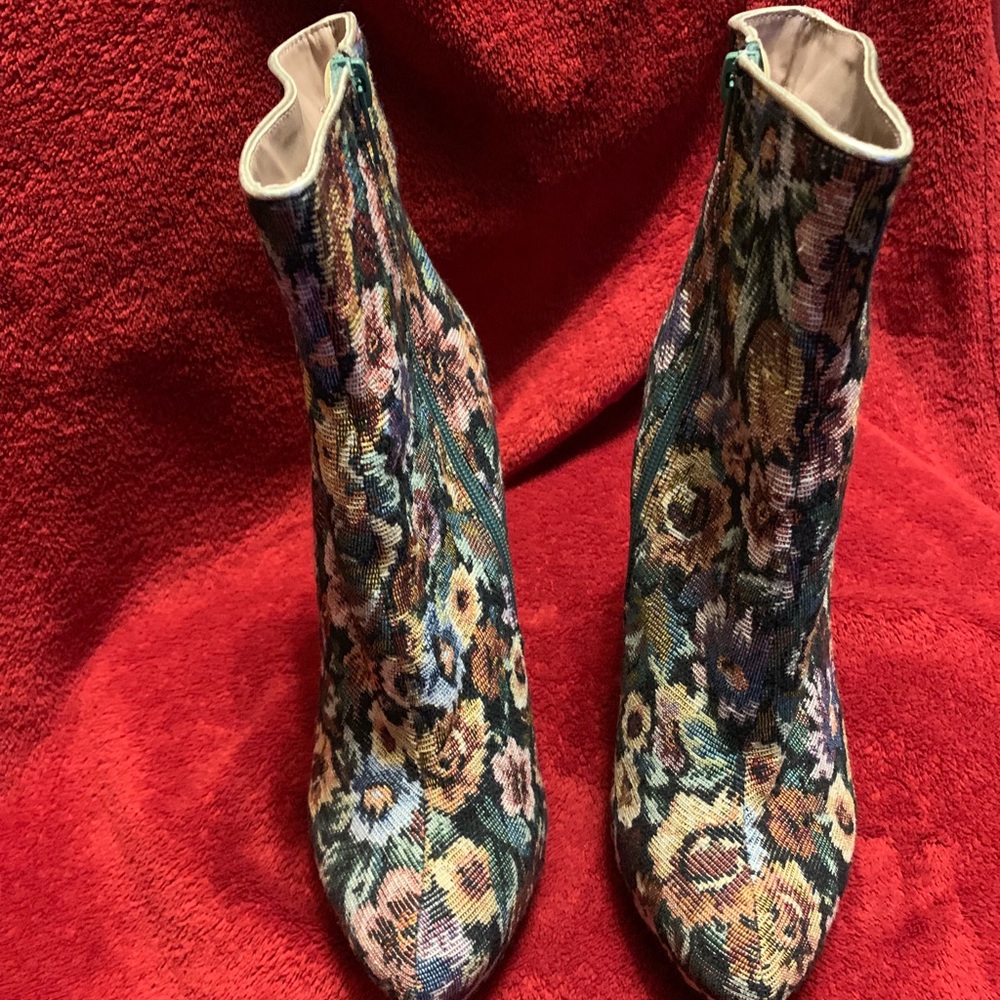 Brocade Booties